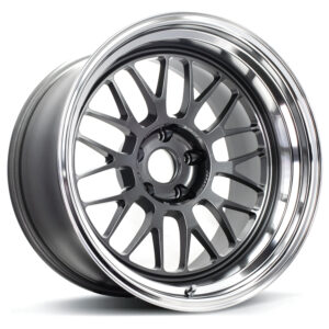 volk racing 21a wheel (m rim / face 3) 18x9.0 / offset +0 / 5x114.3 (dark gunmetal / rim dc)