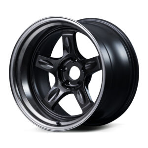 volk racing 21c spec pw wheel (face 2 / m rim) 18x9.0 / offset +20 / 5x114.3 (pressed double black)