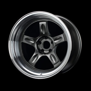 volk racing 21c wheel (ll rim / face 2) 18x10.0 / offset 25 / 5x114.3 (dark gunmetal / rim dc)