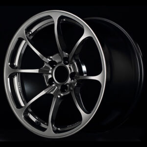 volk racing ne24 wheel (face 3) 19x9.5 / offset +35 / 5x114.3 (shining black metal)