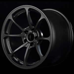volk racing ne24 wheel (face 4) 18x10.0 / offset +33 / 5x114.3 (matte gunblack)
