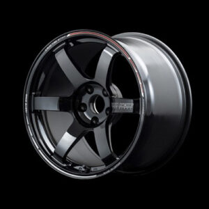 volk racing te37 saga s plus time attack wheel 17x8.0 / offset +39 / 5x114.3 (black / redot)