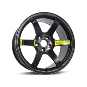 volk racing te37 saga sl m spec wheel (face 3) 18x8.5 / offset +34 / 5x112 (pressed black)