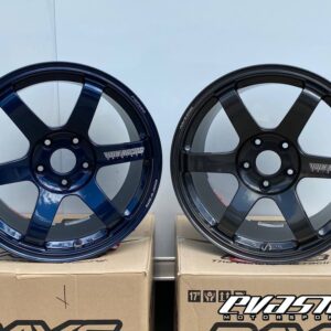 volk racing te37 saga wheels (set of four) 17x10.0 / 5x114.3 / offset +47