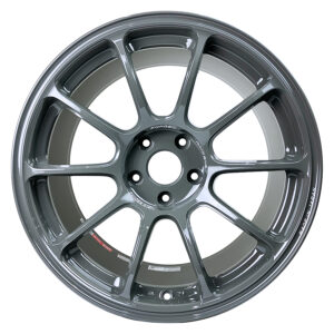 volk racing ze40 (set of four / face 3) 18x10.0 / offset +35 / 5x114.3 (glossy gray)